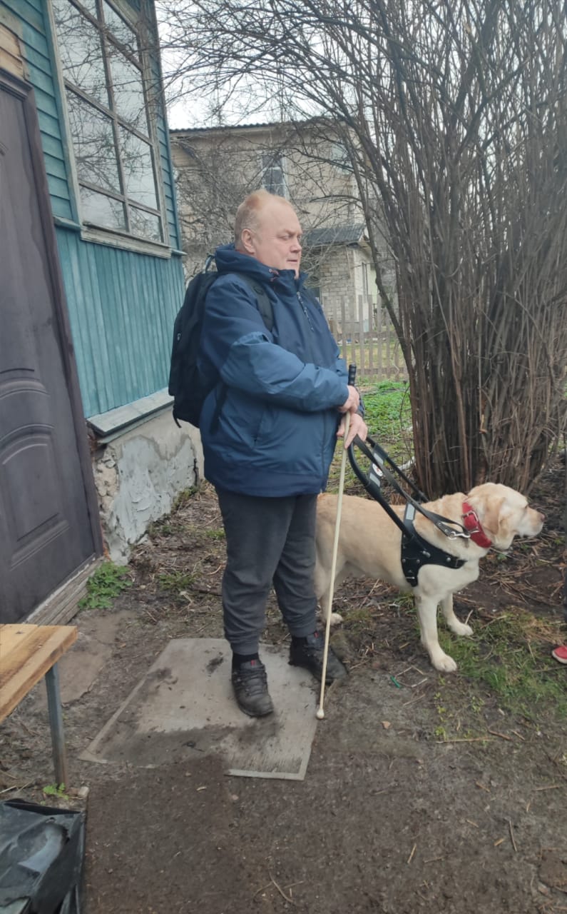 В 2025 году Отделение СФР по СПб и ЛО увеличило денежную компенсацию расходов на содержание собак-проводников.